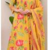 COTTON 3 PIECE FLORAL SUIT SET