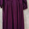 WINE COLOUR GEORGETTE FROCK