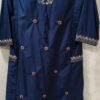 NAVY BLUE MULCOTTON 3 PIECE SUIT