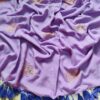 VIOLET COLOUR MULCOTTON SAREE