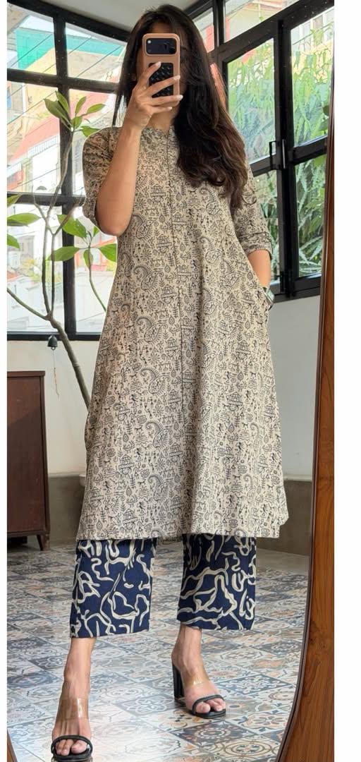 MULCOTTON 2 PIECE KURTA SET